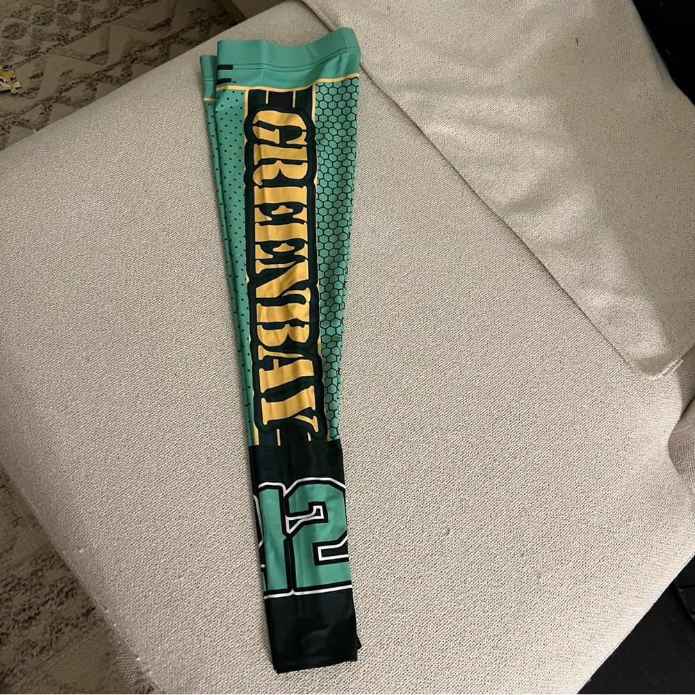 Green Bay Packers spandex leggings- XS